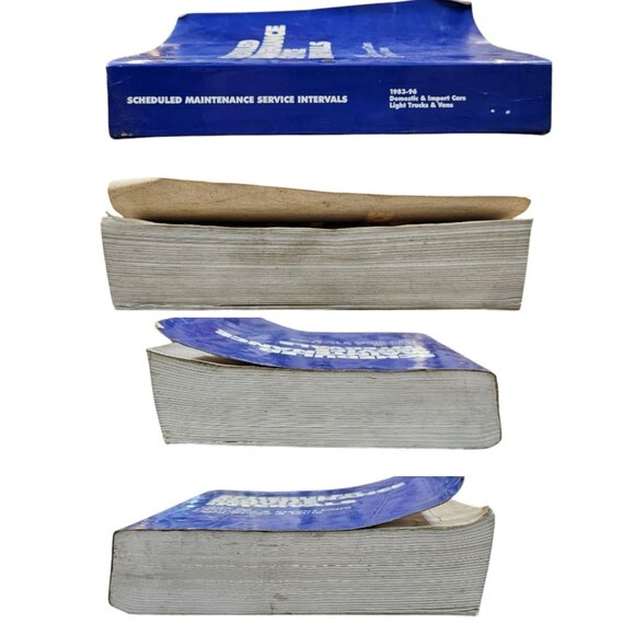 Mitchell Maintenance Service Intervals 1983 - 96 Cars Truck Vans Domestic Import - Picture 3 of 16